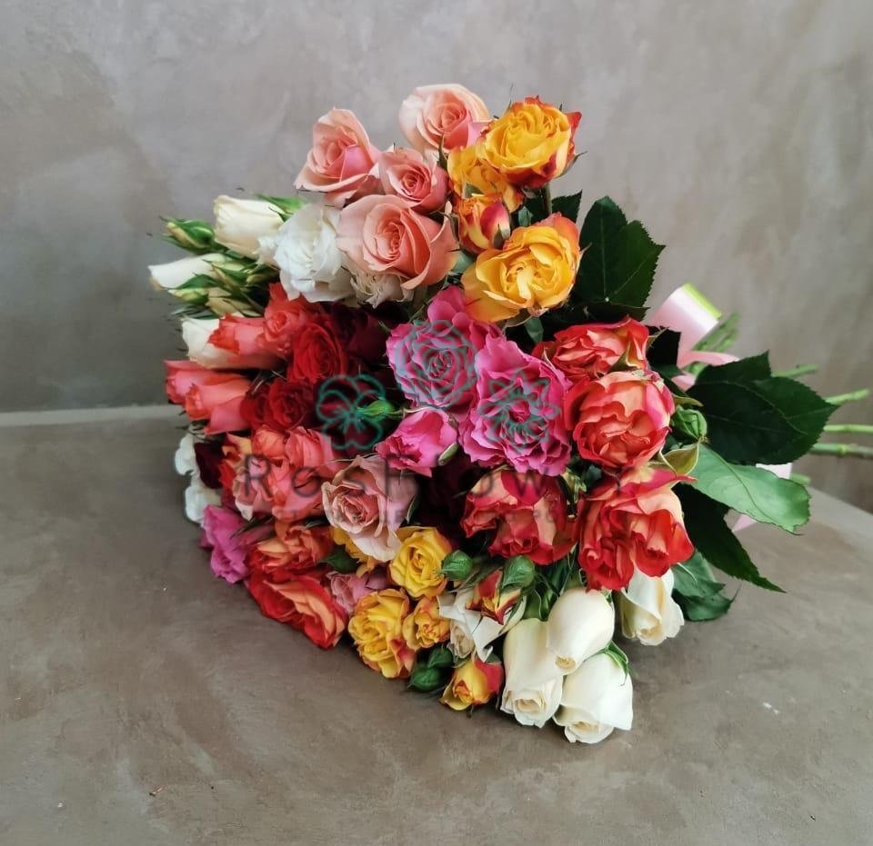 Букет цветов из: Розы в Михайловка Башкортостан