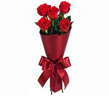 Букет 5 Красных роз Эдлесс Лав в Михайловка Башкортостан