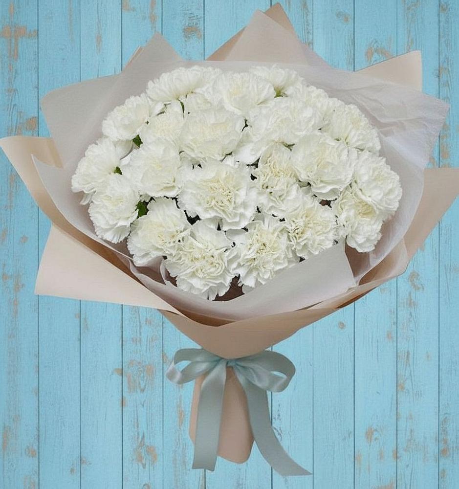 Букет цветов из: Гвоздики в Михайловка Башкортостан