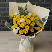 Букет цветов из:  Розы в Михайловка Башкортостан