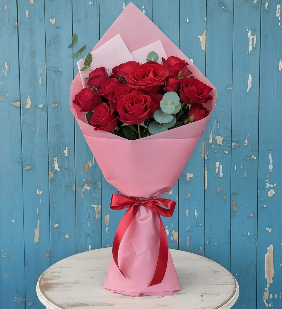 Букет цветов из: Розы в Михайловка Башкортостан