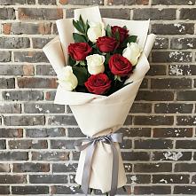 Букет цветов из:  Розы в Михайловка Башкортостан