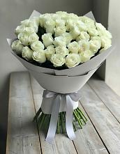 Букет 35 Белых роз в Михайловка Башкортостан