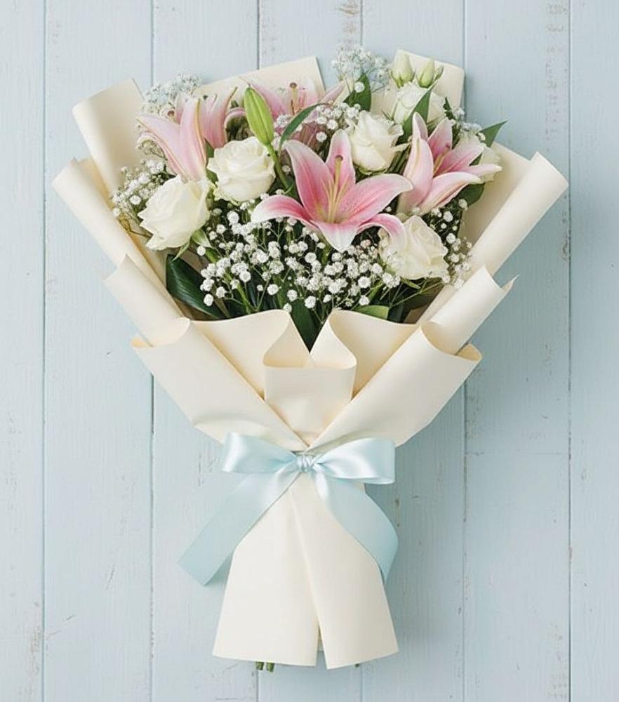 Букет цветов из: Лилии в Михайловка Башкортостан