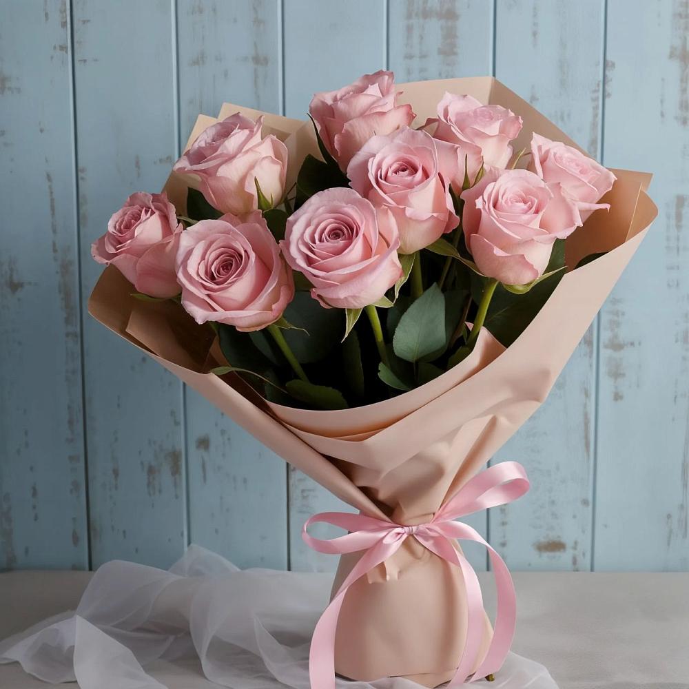 Букет цветов из: Розы в Михайловка Башкортостан