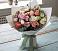 Букет цветов из: Розы, Лизиантусы и Гвоздики в Михайловка Башкортостан
