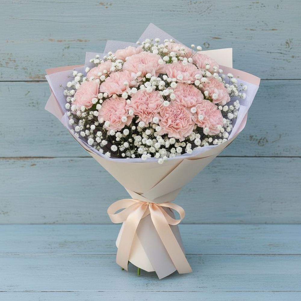 Букет цветов из: Гвоздики в Михайловка Башкортостан