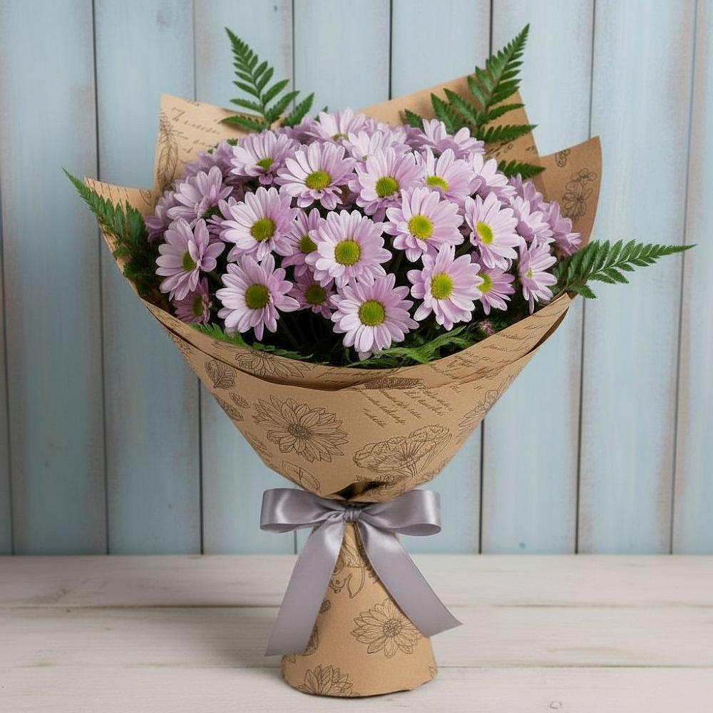 Букет цветов из: Хризантемы в Михайловка Башкортостан