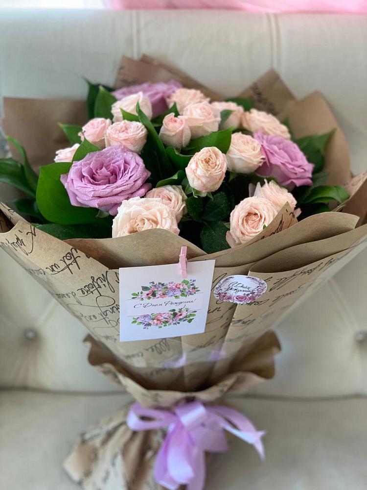 Букет цветов из: Розы в Михайловка Башкортостан