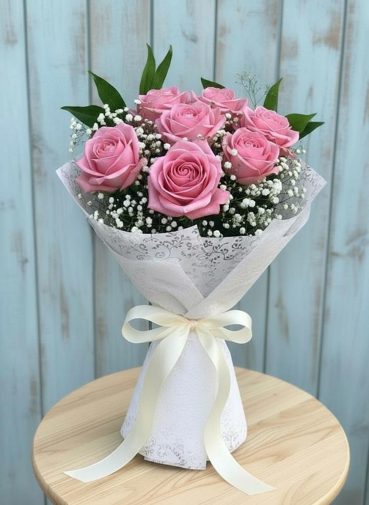 Букет цветов из: Розы в Михайловка Башкортостан