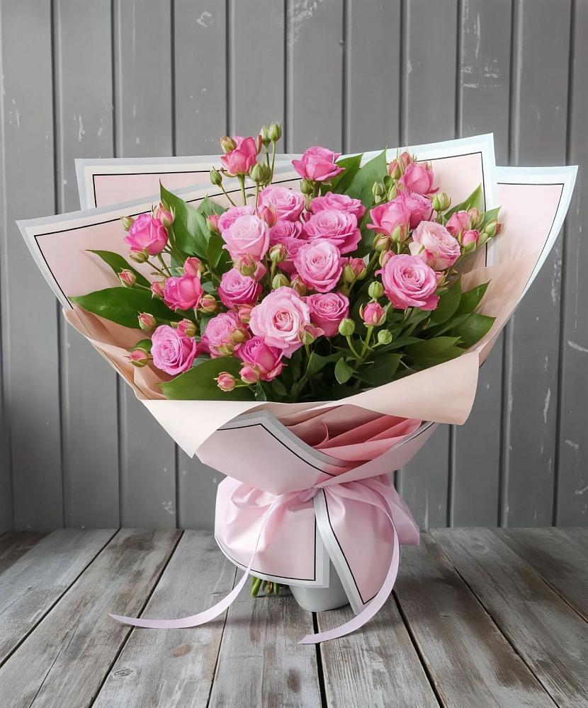 Букет Розовый кустик в Михайловка Башкортостан