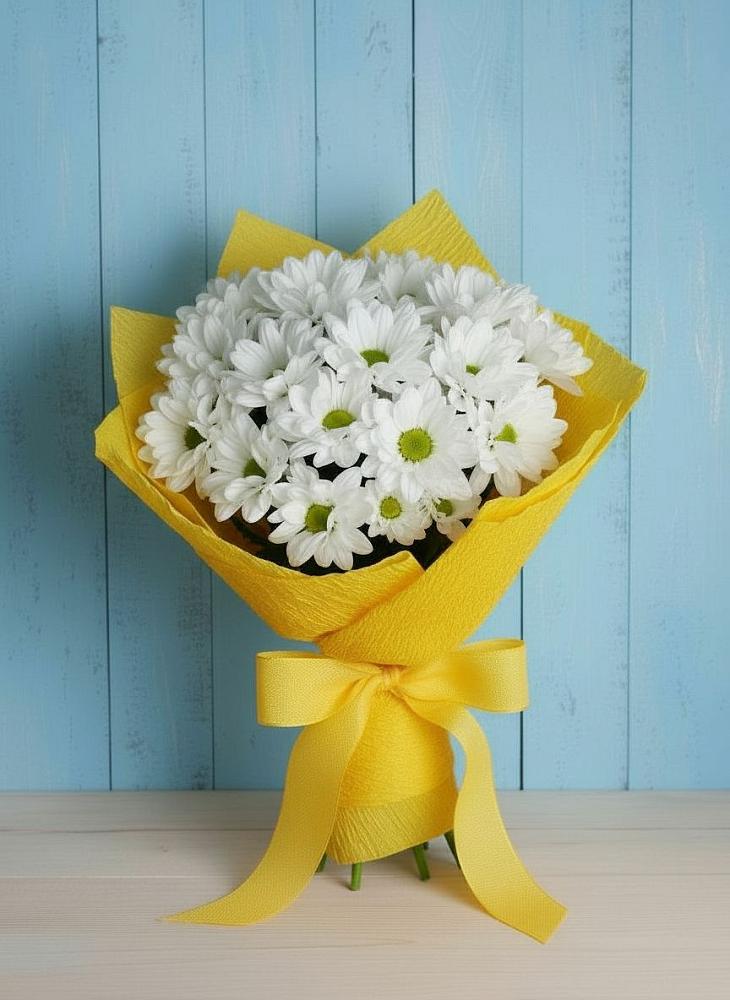 Букет цветов из: Хризантемы в Михайловка Башкортостан