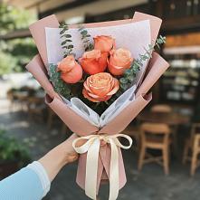Букет цветов из:  Розы в Михайловка Башкортостан