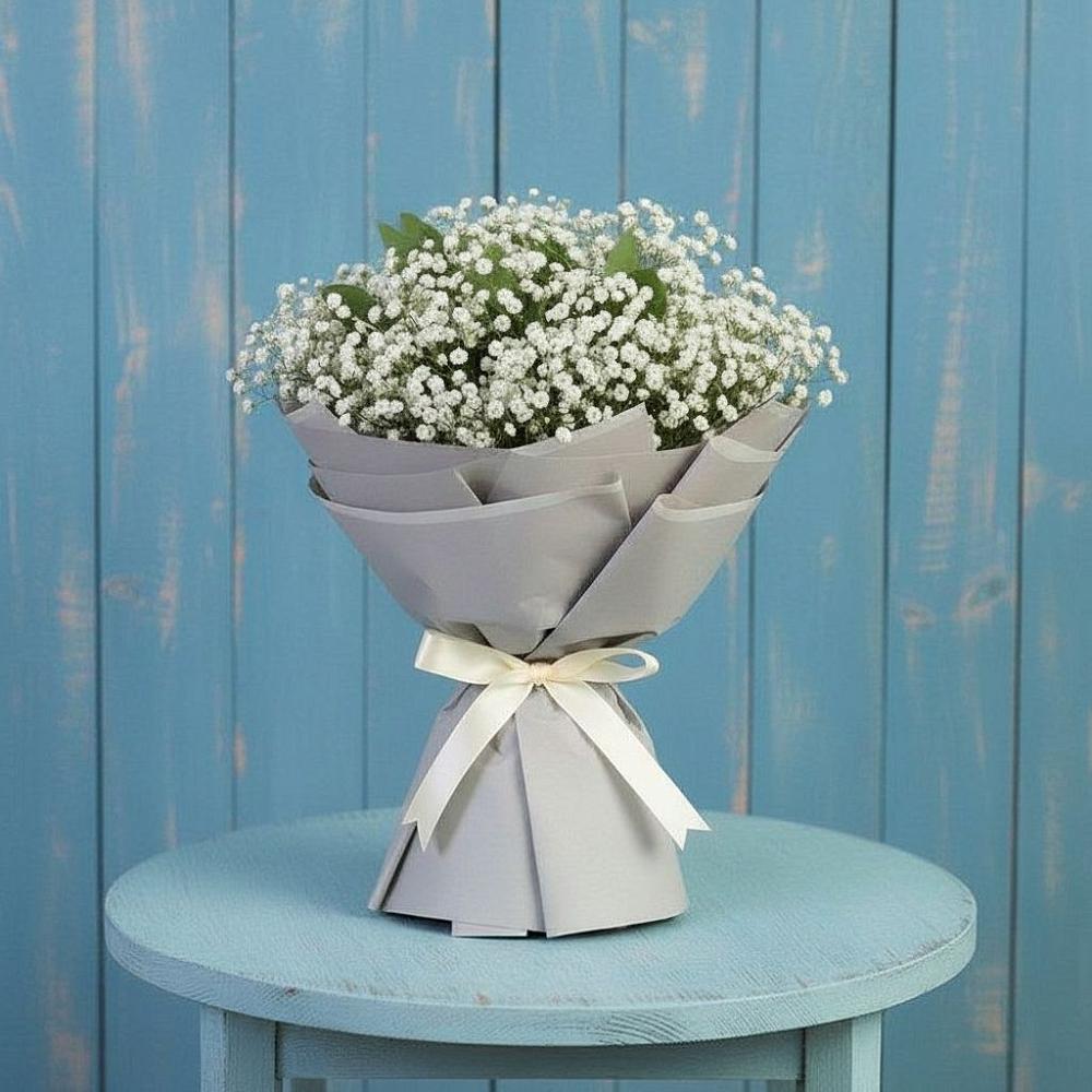 Букет цветов из: Гипсофила в Михайловка Башкортостан