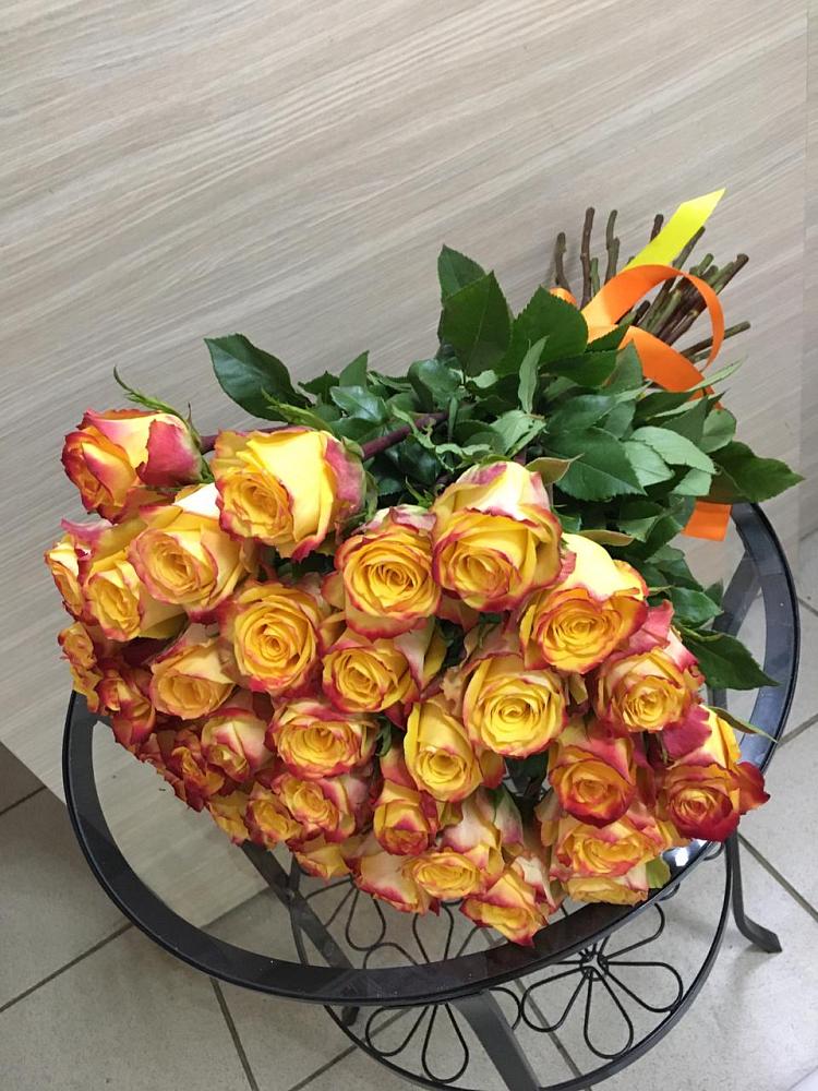 Букет Желтые розы в Михайловка Башкортостан