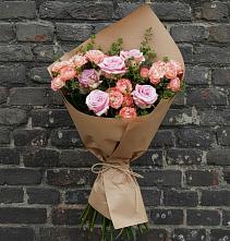 Букет цветов из:  Розы в Михайловка Башкортостан