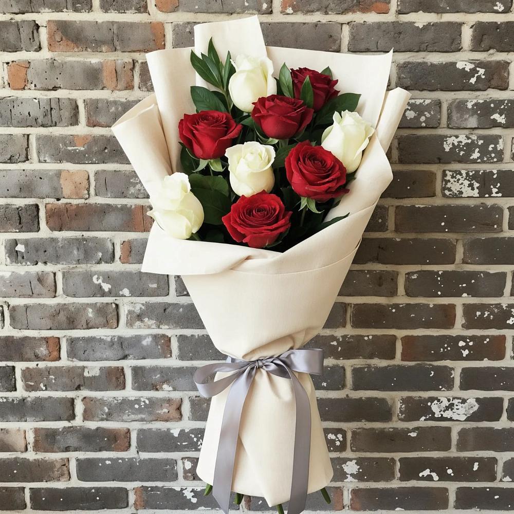 Букет цветов из: Розы в Михайловка Башкортостан