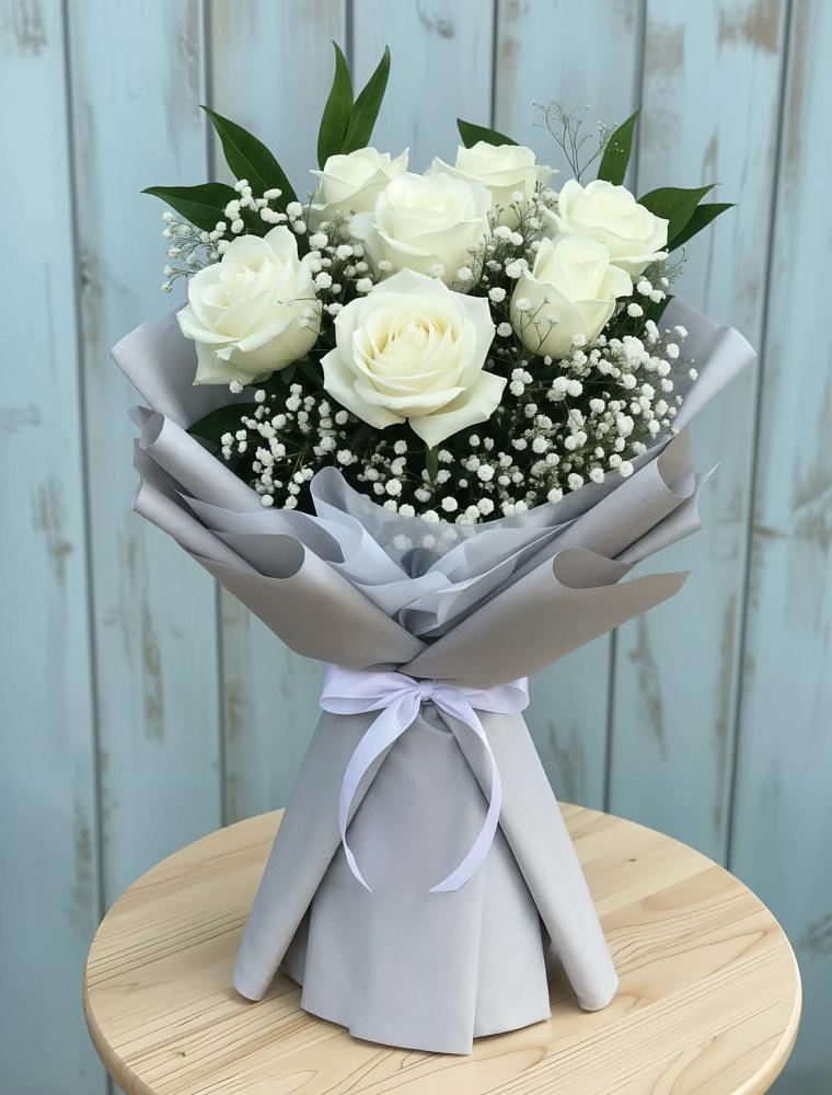 Букет цветов из: Розы в Михайловка Башкортостан