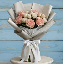 Букет цветов из:  Розы в Михайловка Башкортостан