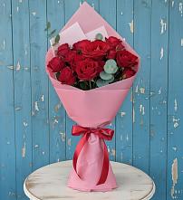 Букет цветов из:  Розы в Михайловка Башкортостан