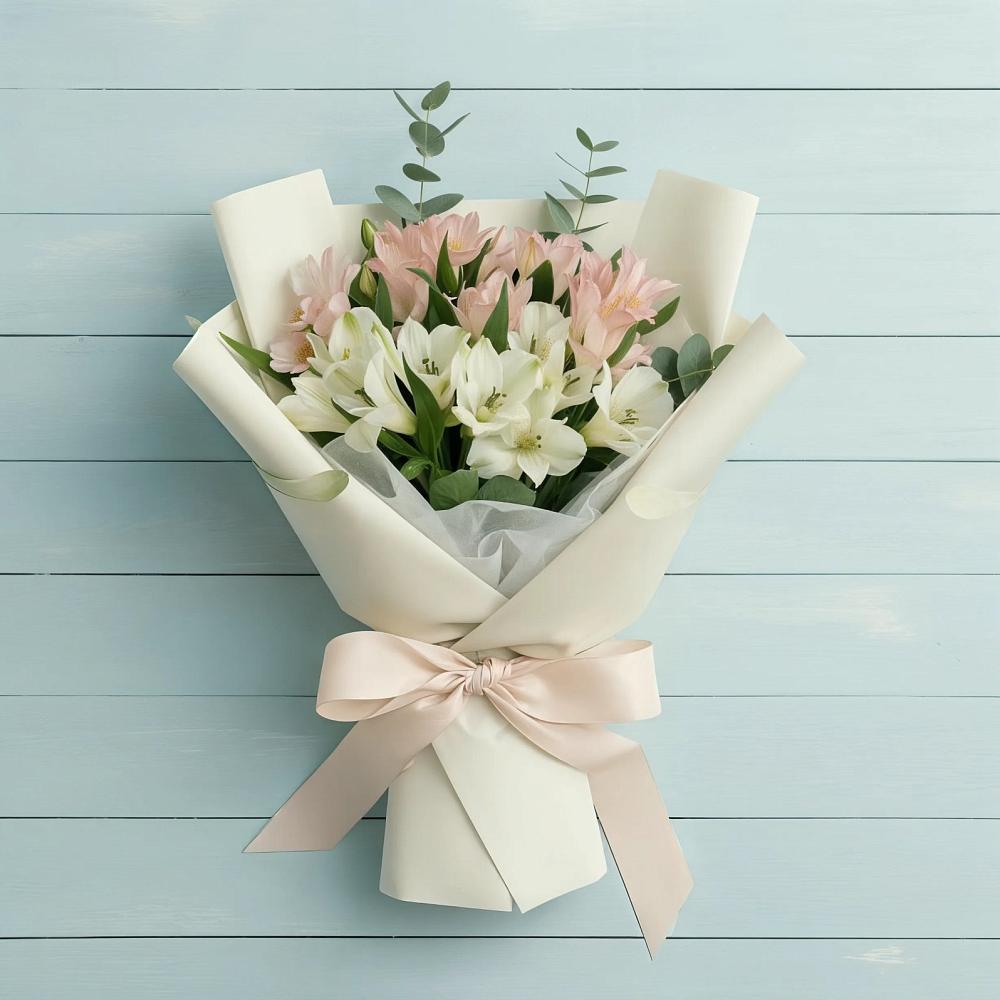 Букет цветов из: Альстромерии в Михайловка Башкортостан