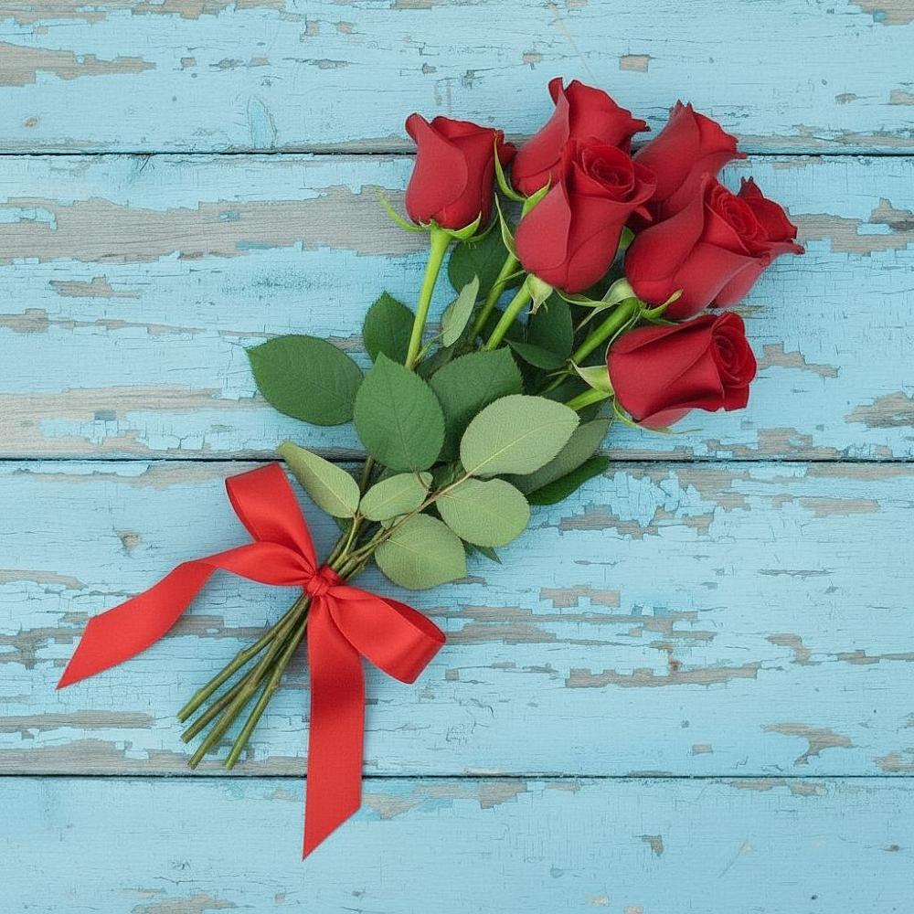 Букет Красные розы в Михайловка Башкортостан