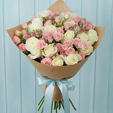 Букет цветов из:  Розы в Михайловка Башкортостан